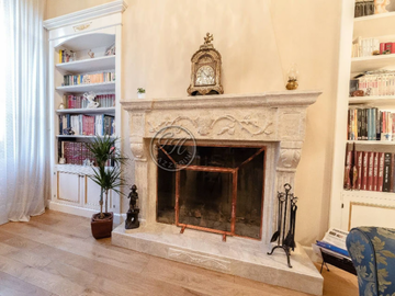Fireplace 3 - Wall-mounted natural stone fireplace by GH LAZZERINI - view 2